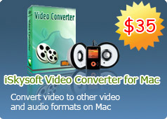 iSkysoft Video Converter for Mac